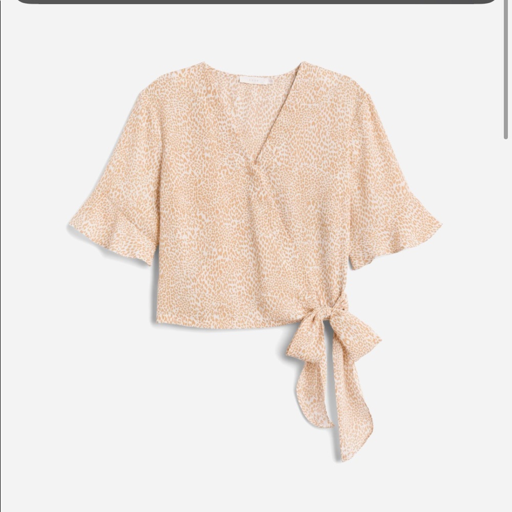 Lush Demaris Wrap Top